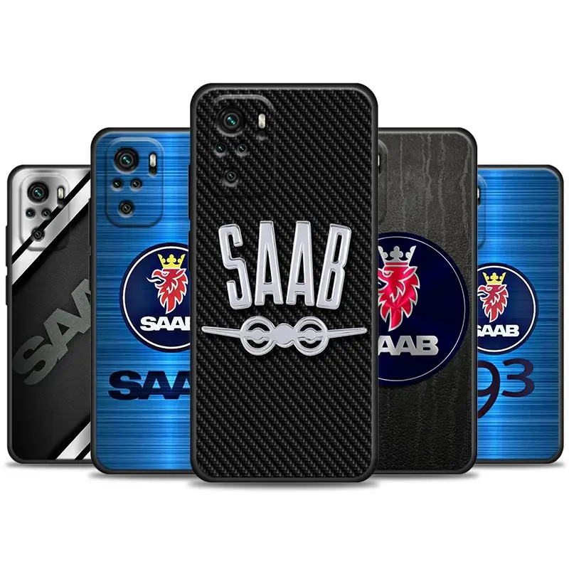 

Funda Coque Phone Case for Redmi Note 11S 11T 11 11E 10 10S 9 9S 9T 7 8 8T Pro Plus 4G 5G Case Capa Cover Your Car Is A S-Saab