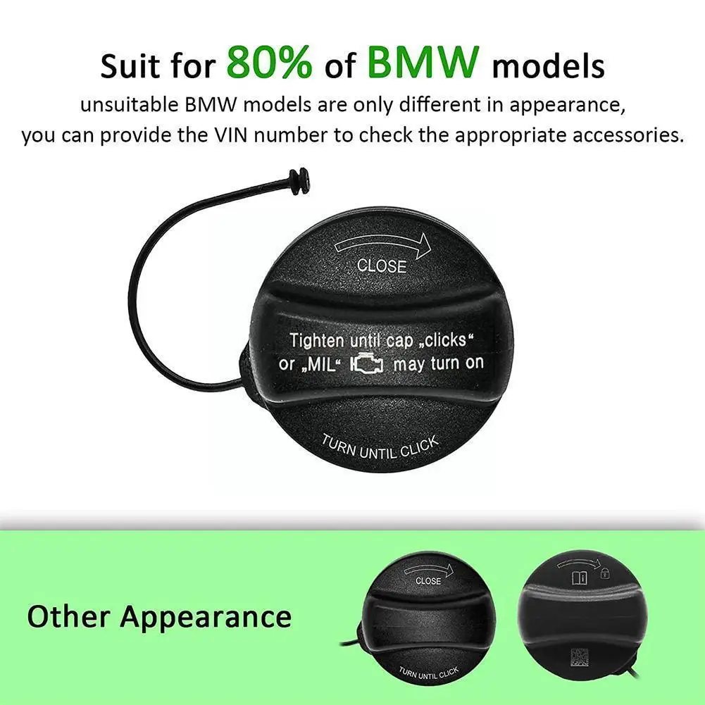 

Для крышки топливного бака автомобиля крышка газового бака подходит для BMW чехол для топливного бака X1X3X5X6 Крышка для топливного бака Внутре...