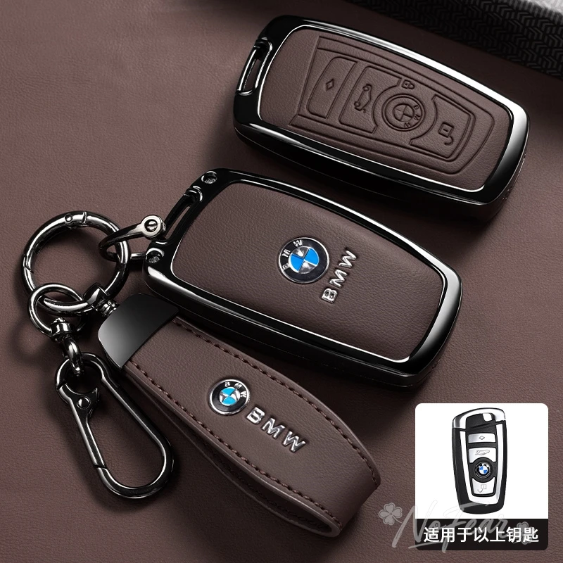 Фото Чехол для смарт-ключа автомобиля из сплава, для BMW M Performance F30 F20 F10 F18 F22 F01 X3 X4 F06 F02 M3 M5, наклейки для авто №4