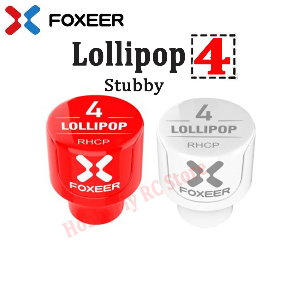 Короткая антенна Foxeer Lollipop 4 V4 FPV 2 шт. 5 8 дБи G LHCP RHCP SMA RP-SMA микро гриб приемная для
