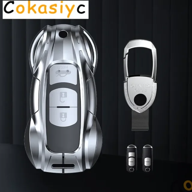 

Чехол для дистанционного ключа автомобиля для Mazda 2 3 6 Atenza Axela Demio CX-5 CX5 CX-3 CX7 CX-9 2015 2016 2017 2018 2019 аксессуары