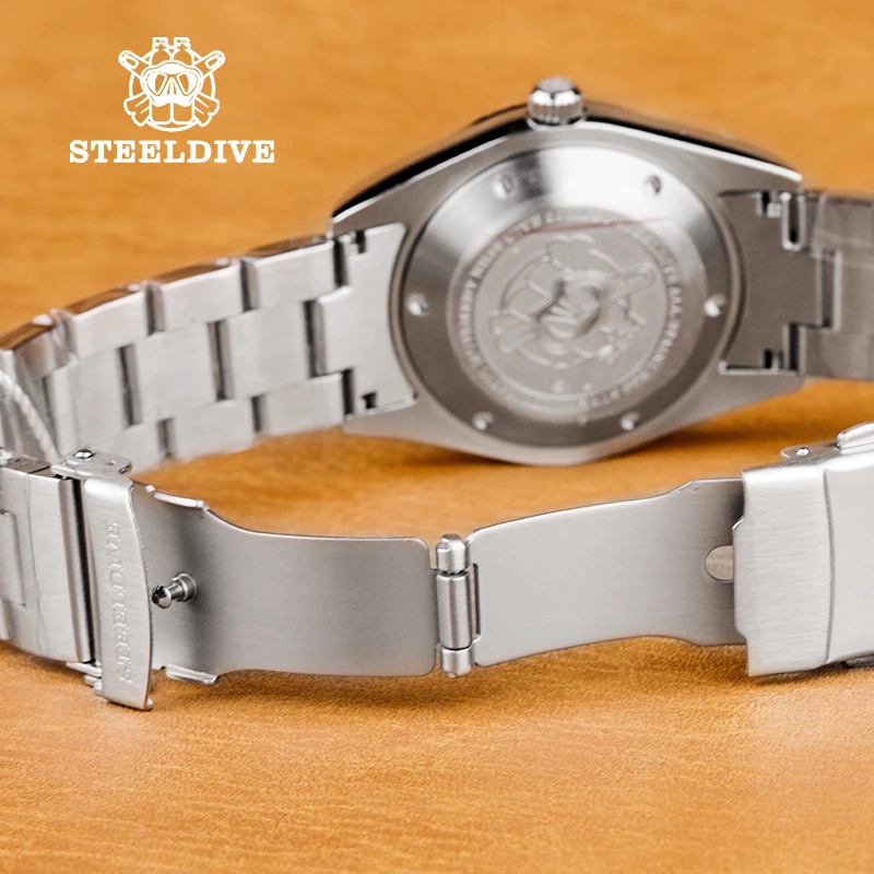 Часы Steeldive SD1934 Мужские механические Роскошные автоматические светящиеся в воде с