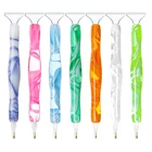 Алмазная ручка 5D сделай сам, набор точечных ручек, инструмент для алмазной вышивки из смолы, аксессуары, многофункциональный 5-точечный инструмент для сверления