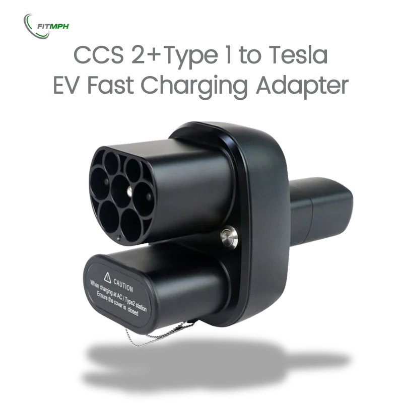 

Преобразователь FITMPH CCS2 + Type 2 в NACS Tesla, адаптер 2-в-1 постоянного и переменного тока, 250 кВт для модели 3/X/Y/S, макс. 250 В, 32 А, для США Тесла в Европе