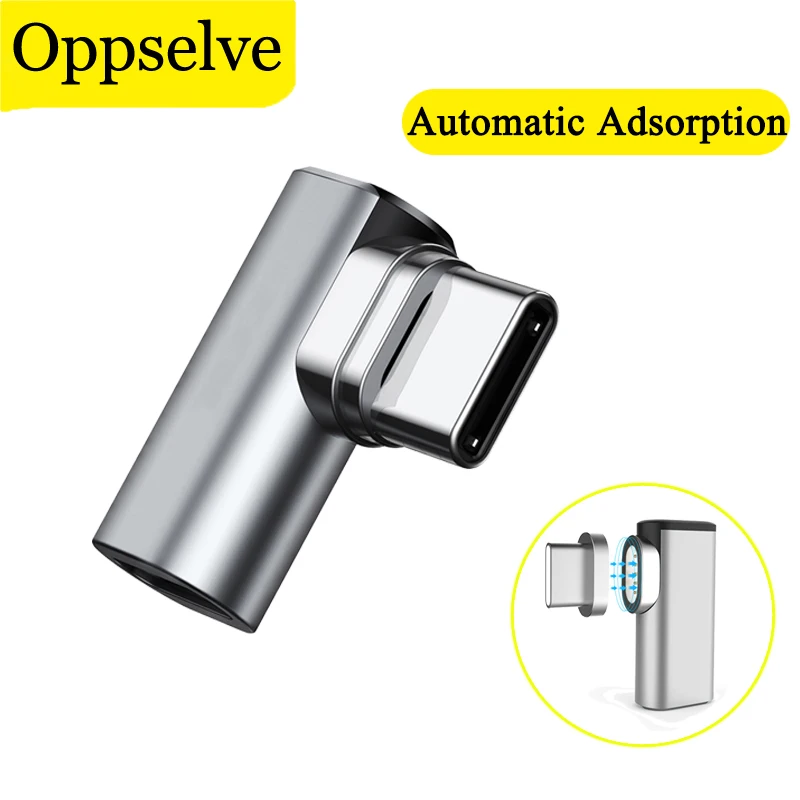 

Portable USB Type C Adapter For Huawei P30 Samsung Xiaomi Magnetic Head Type-c Game Fast Charge Connector For OnePlus 6 Macbook