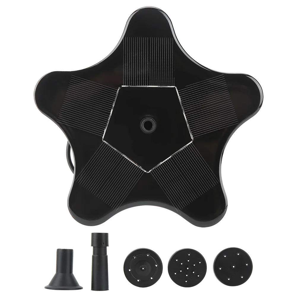 

Solar-Power Floating Water Fountain Pump Water Pump Panel Kit Garden Outdoor Birdbath Fountain