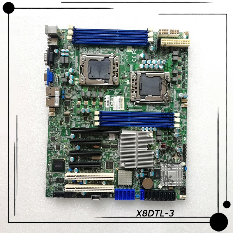 

X8DTL-3 For Supermicro Dual 1366-pin LGA Sockets Server Workstation Motherboard Onboard 8-port SAS Supports Independent Display