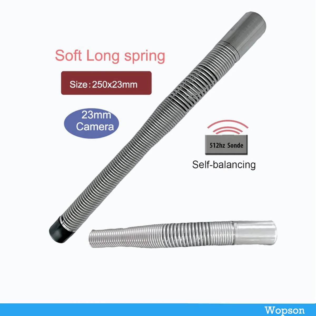 Мягкая головка 23 мм водонепроницаемый счетчик 30 м видеорегистратор видеокамера