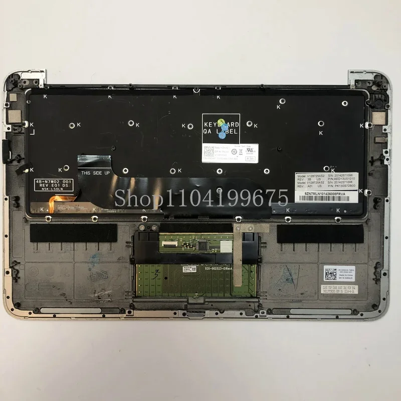Для Dell XPS13 L321X L322X 9333 C чехол клавиатура английский с подсветкой