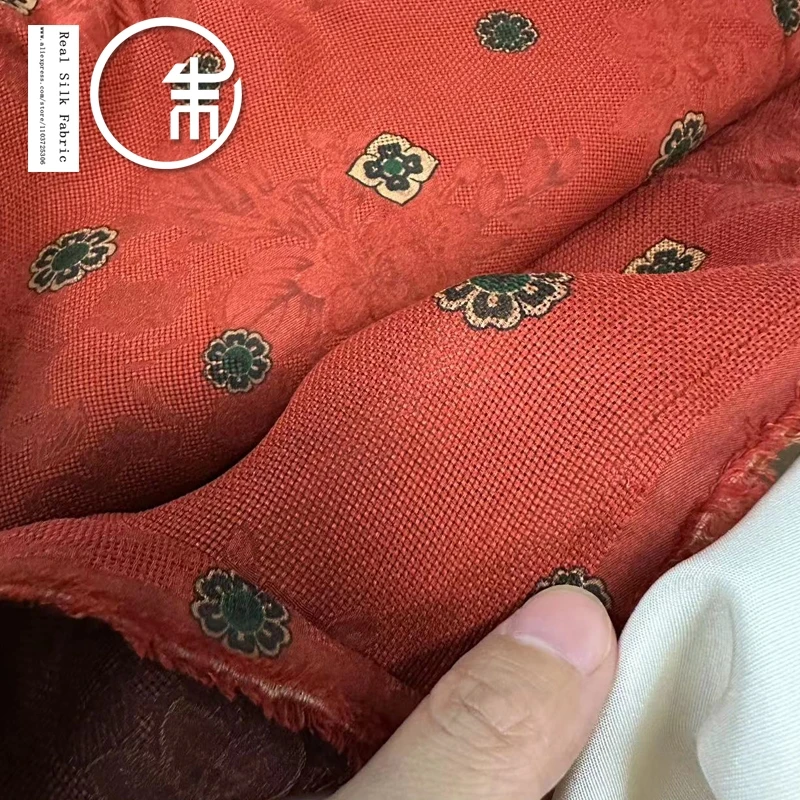 Высокое качество Xiangyun пряжа двойной китайский стиль Ретро красный шелк 100%