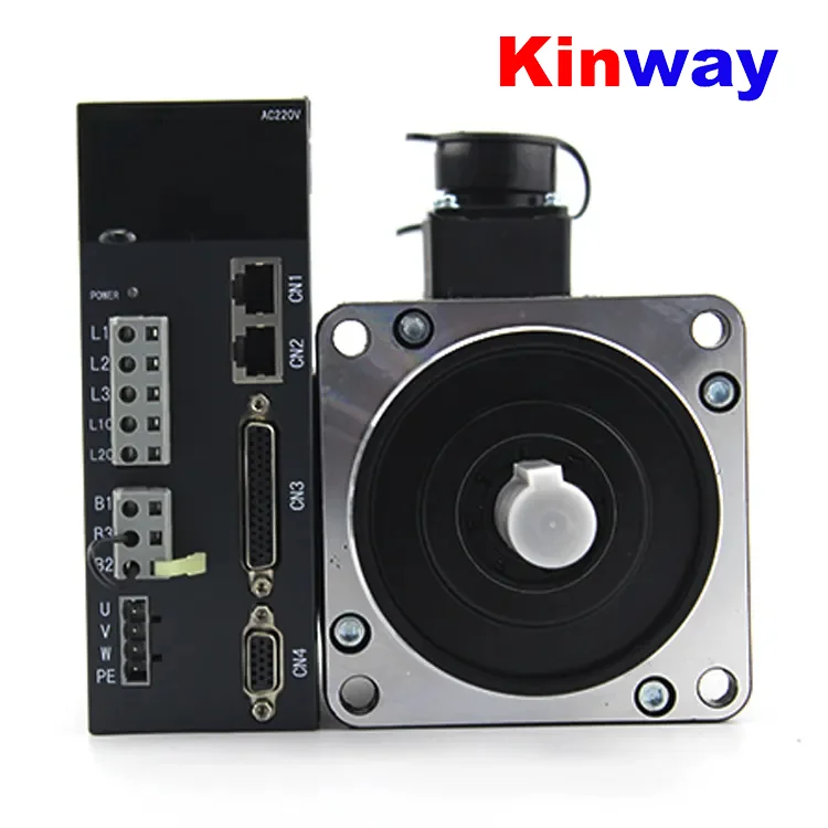 Сервомотор Kinway 110ST-M05030 5N.m 6A 1.5kw AC 220V с 3-метровым кабелем сервомотор драйвером для