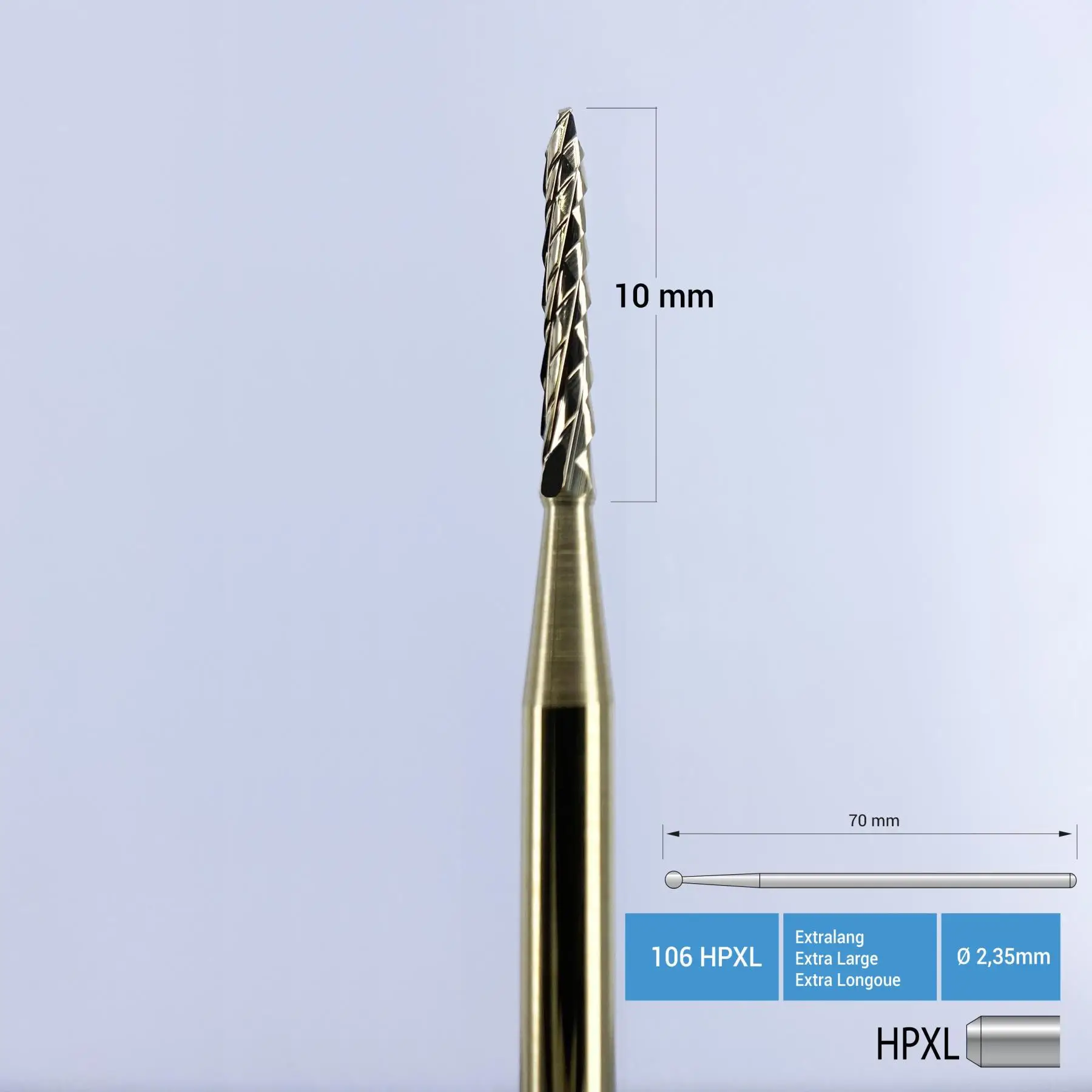 

Frank Dental - 162A HPXL Карбид с титановым покрытием для хирургии Lindeman Burs - Bone Cutter Bur - Lindemann Bone Cutter Bur