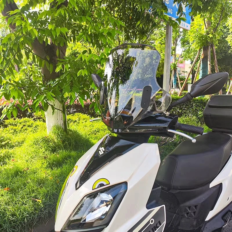 Фото Подходит для Suzuki Uy125, ветровое стекло PC, переднее ветровое стекло Haojue Afr125, специальное модифицированное переднее ветровое стекло, аксессуары. №4