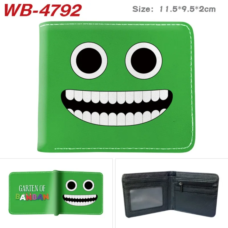 

Banban Garden Game Peripheral PU Full-color 20% Off Wallet Cartoon Animation Short Card Wallet Wallet Coin Purse