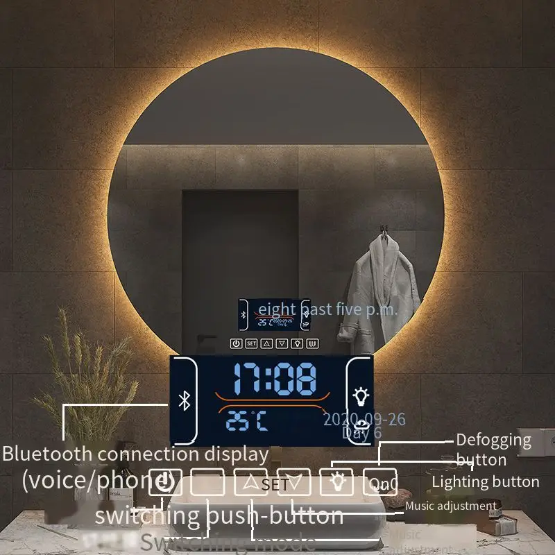 

Зеркало косметическое круглосветильник, 50 см/60 см/70 см/80 см