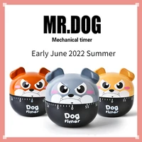 1pcs 60 minute timer easy operate kitchen timer cooking baking helper kitchen tools home decoration cartoon animal vegetable sha