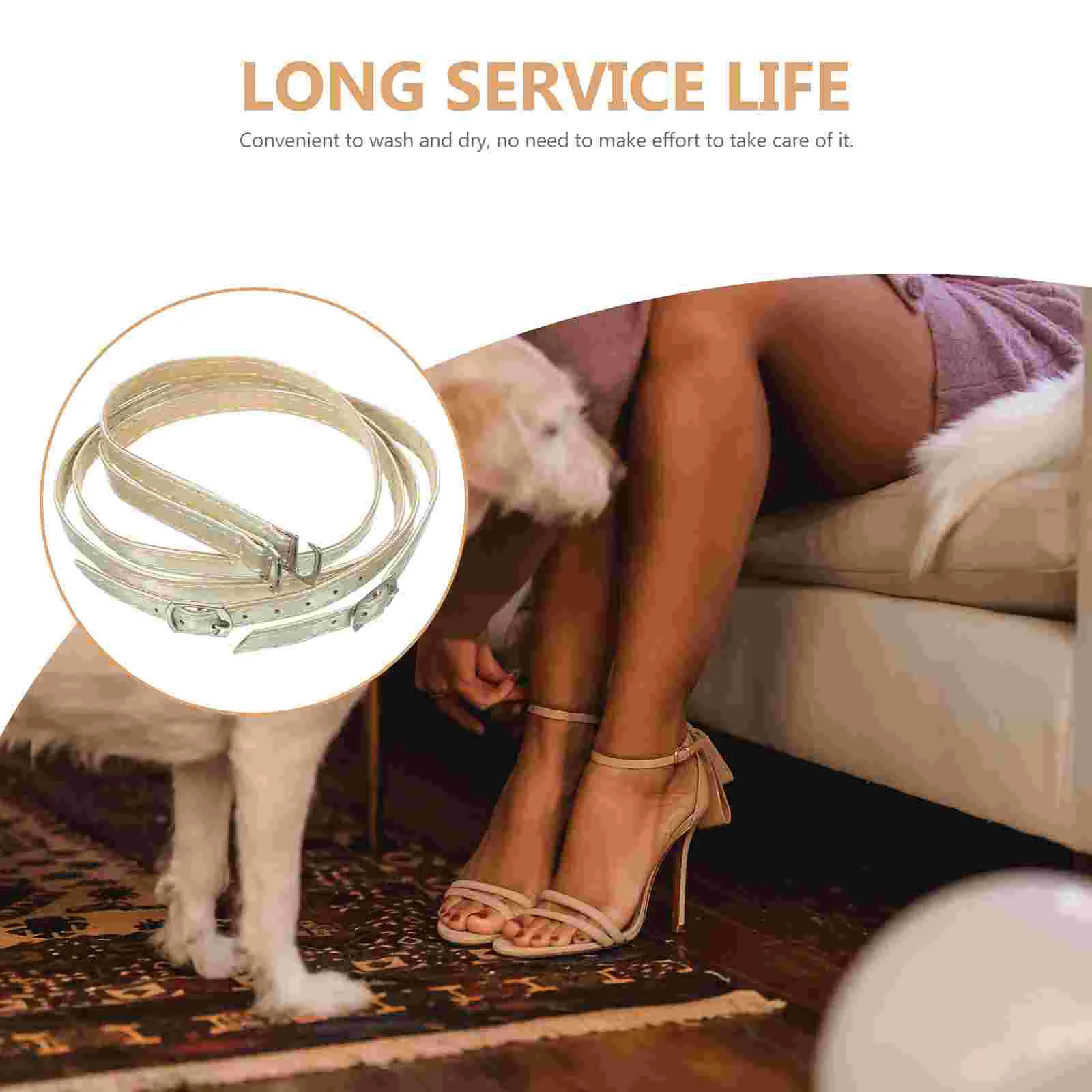 Крестообразные ремни на высоком каблуке поддерживающие шнурки с защитой от