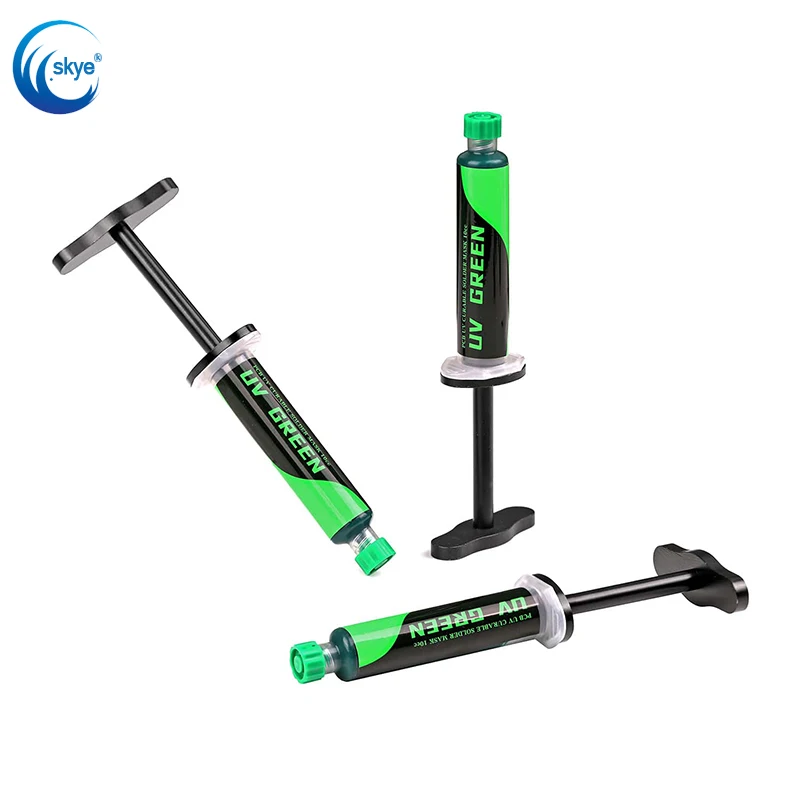 

2UUL SC51 SC52 PCB UV GREEN Curable Solder Mask 10cc Repair Flux Tool
