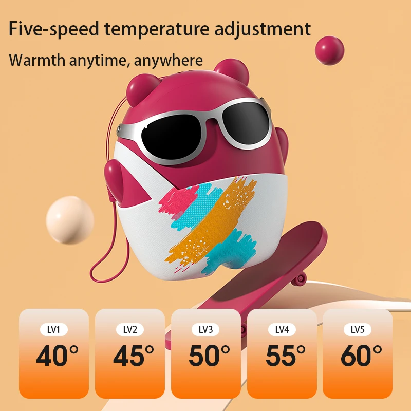 Портативное зарядное устройство 2 в 1 мини-грелка для рук с USB-зарядкой 4500mHA