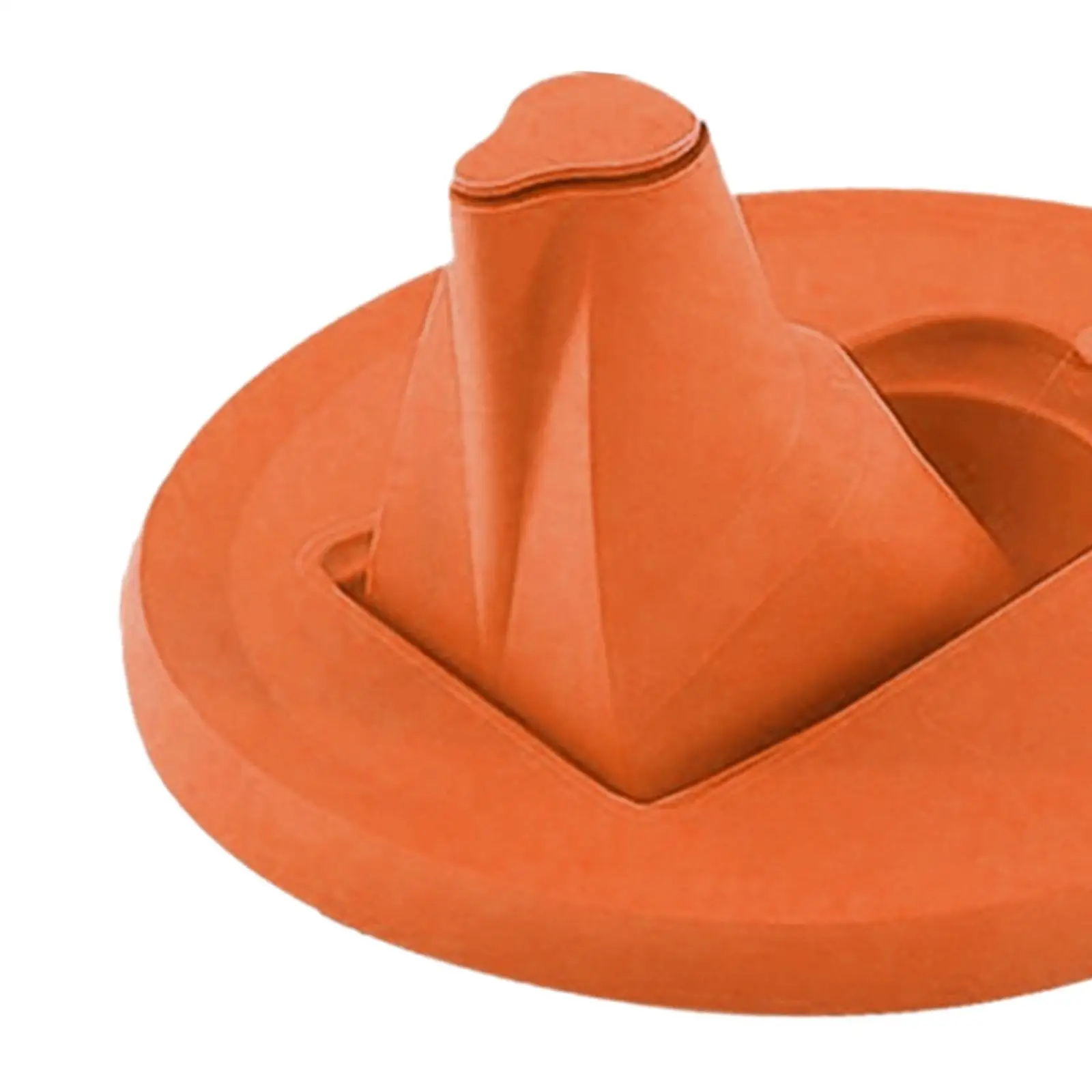 Крышка банки с краской со складным носиком Оранжевый внутренний диаметр 17 см