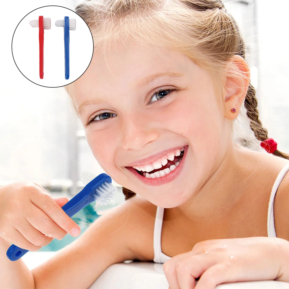 

2 Pcs False Braces Brushes Teeth Clean Tool Manual Mouthguard Fake Care Toothbrushs Pp Toothbrushes Bulk