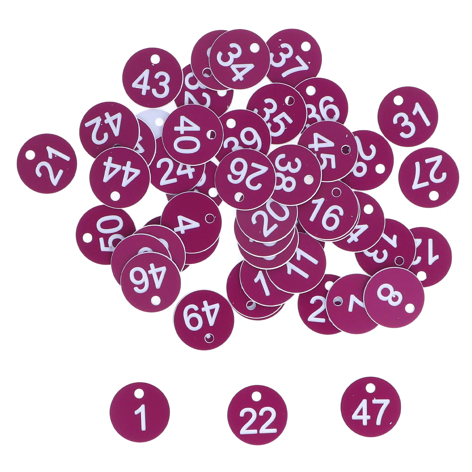 50 шт. Нумерованная этикетка круглая простая красивая бирка для улья
