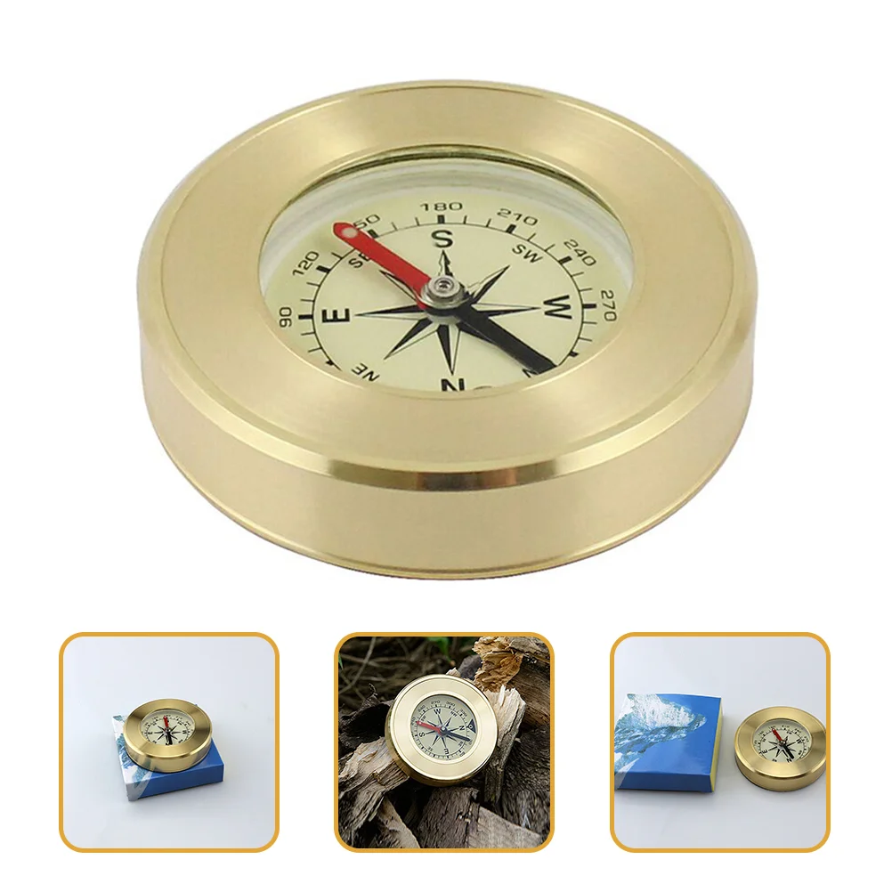 

Outdoor Hiking Compass Gear Plastic Mini Compass Camping Navigation Compass