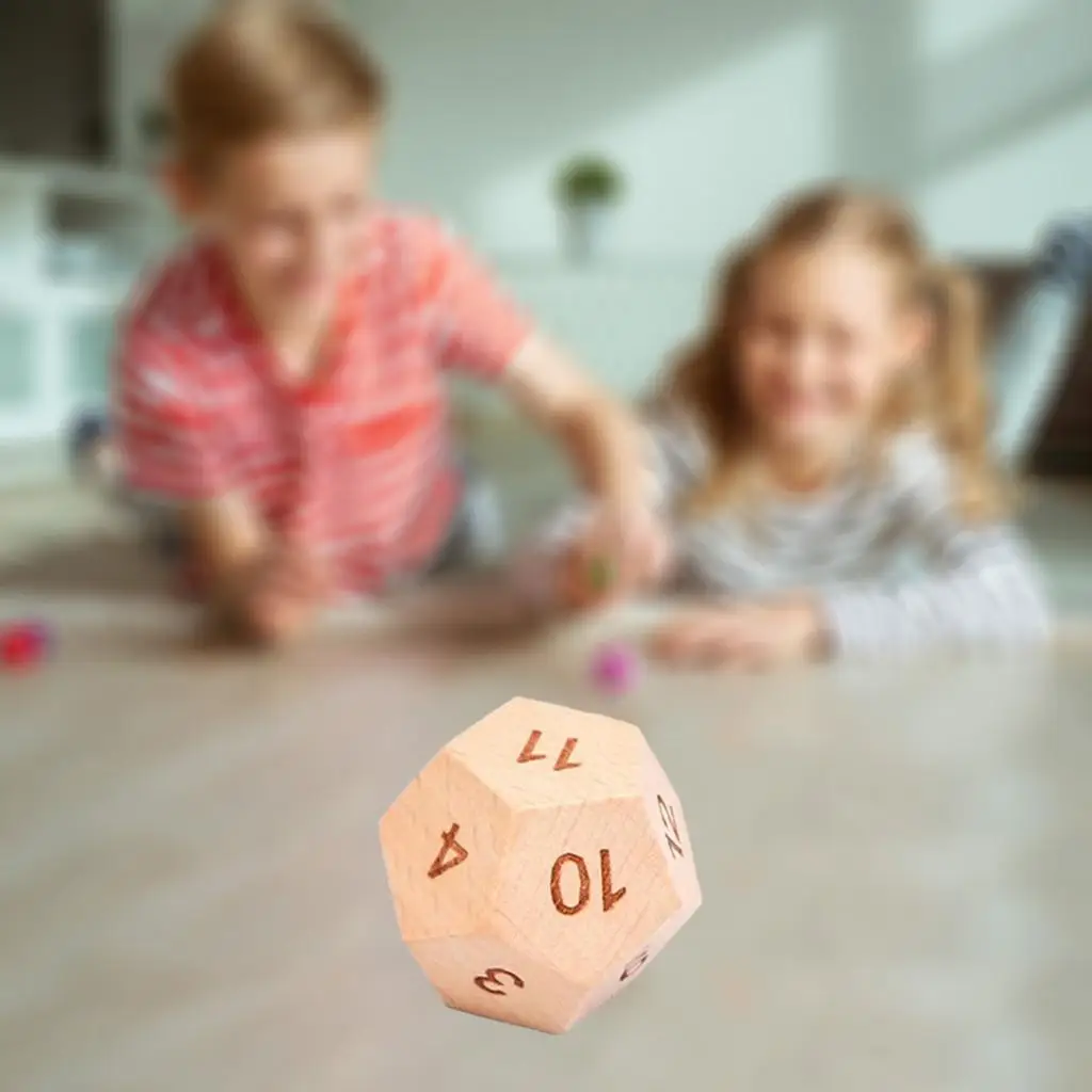 D12 12-сторонние игральные кости математические игры настольная игра набор кубиков