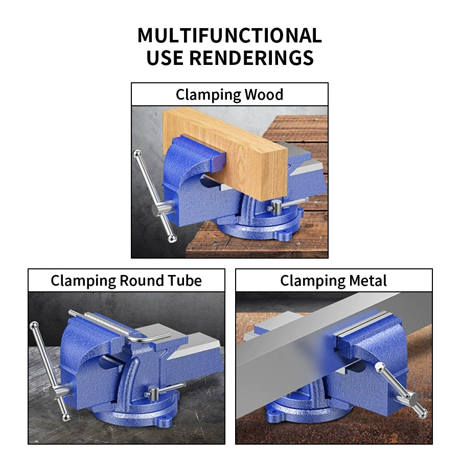 1 шт. сверхмощные настольные тиски бытовые маленькие 3 дюйма 4 5 кг верстак