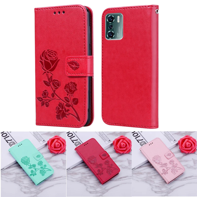 

Rose Flower PU Leather Case For Meilan 10 Flip Case Meizy Blue Charm 10 Capa Kickstand Wallet Cover For Meizu mBlu 10 M2110 Etui