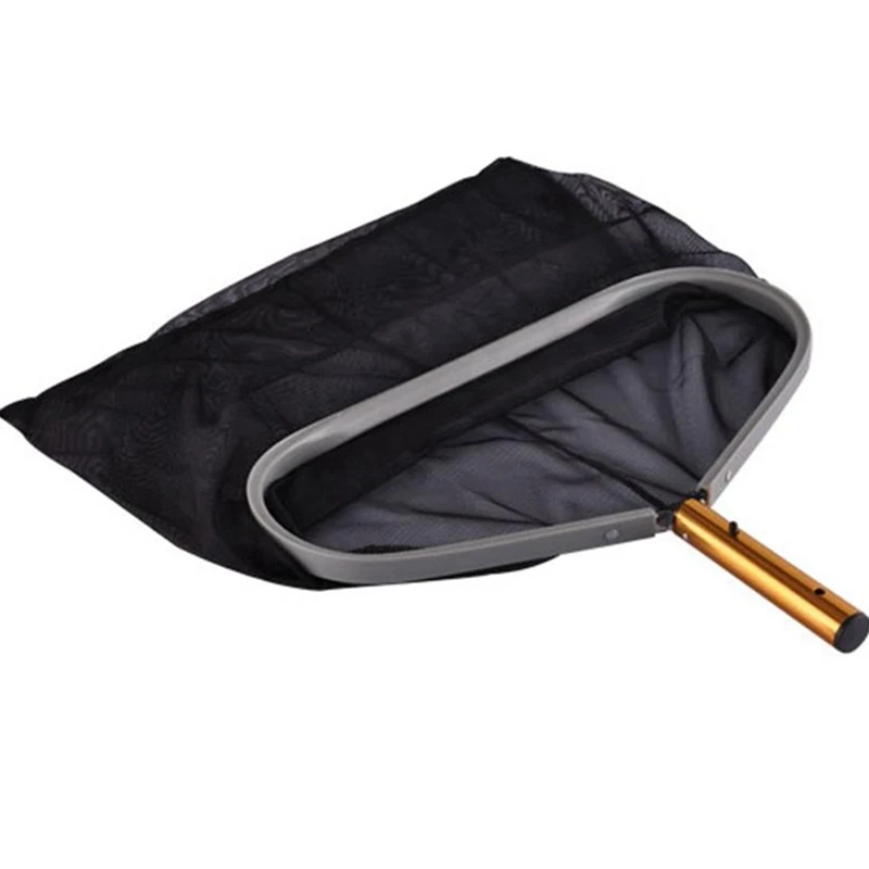 

Pool Skimmer Net, Heavy Duty Leaf Rake Catcher, Deep Mesh Skim Bag, Cleaning Tool Black,Pool Skimmer Basket