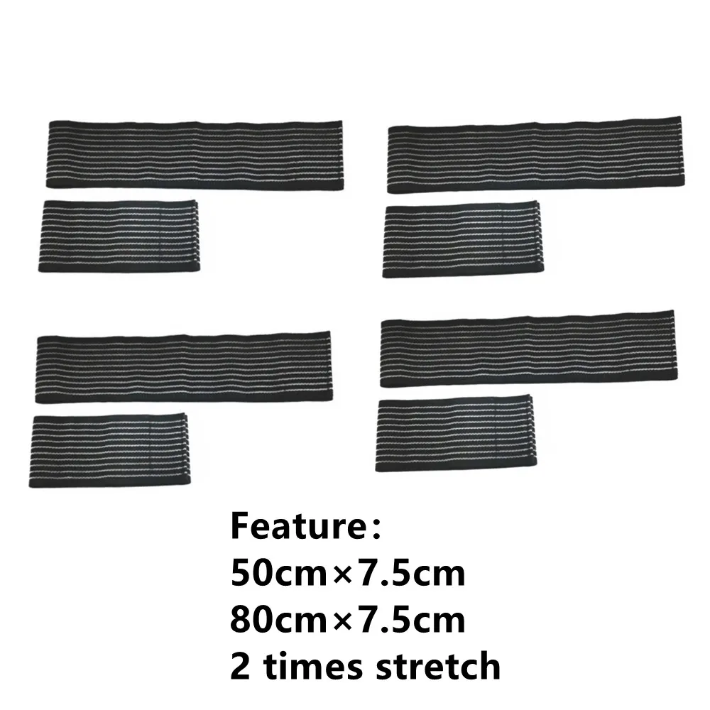 EMS проводящий электрод фиксированная эластичная повязка эластичные ленты для