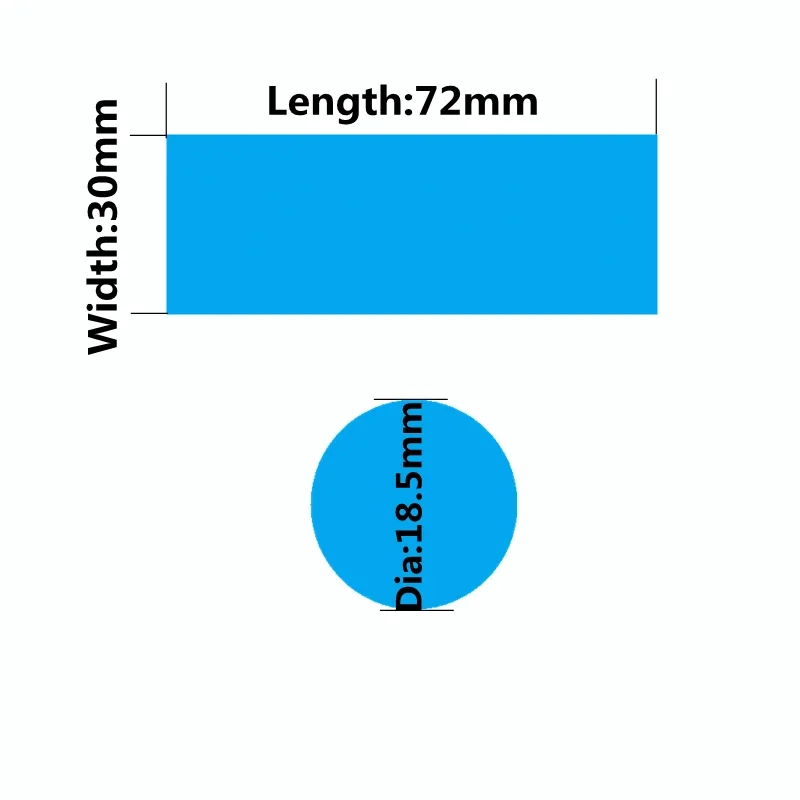 20 ~ 200 шт. ПВХ термоусадочная трубка 18650 Lipo аккумуляторная пленка предварительно
