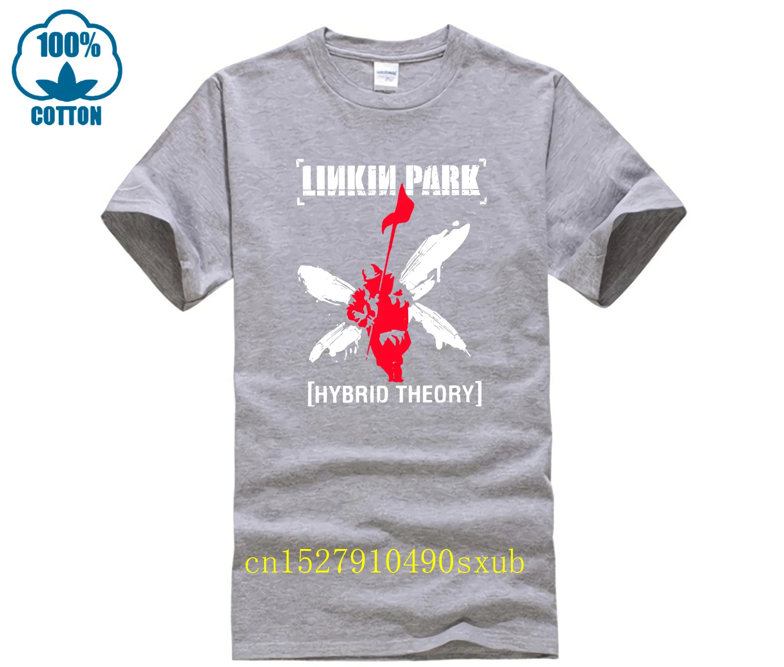 Футболка LinkinPark Hybrid Theory Мужская рубашка размеры от s до Xxxl летний сезон