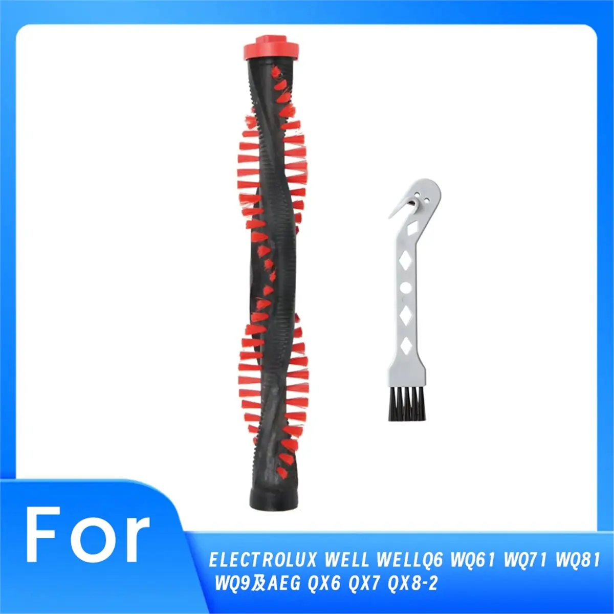 Фото (ABJZ) Комплект электрических щеток с круглой головкой для пылесосов ELECTROLUX WELL WELLQ6 WQ61 WQ71 WQ81 WQ9 и AEG QX6 QX7 QX8-2 №3