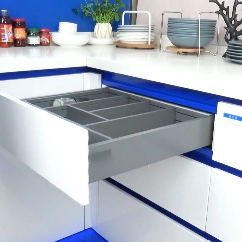 Производитель полный выдвижной Мягкий Выдвижной ящик тонкий кухонный |