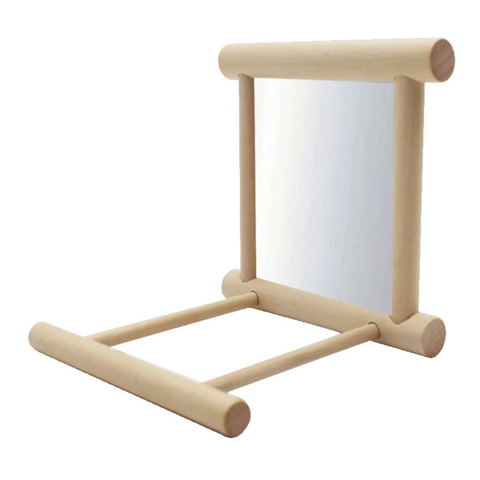 

Swing Bird Perch Bird Parakeet Mirror For Cage Bird Toy For Parrot Budgie Parakeet Cockatiels Conure Finch Lovebird Canary