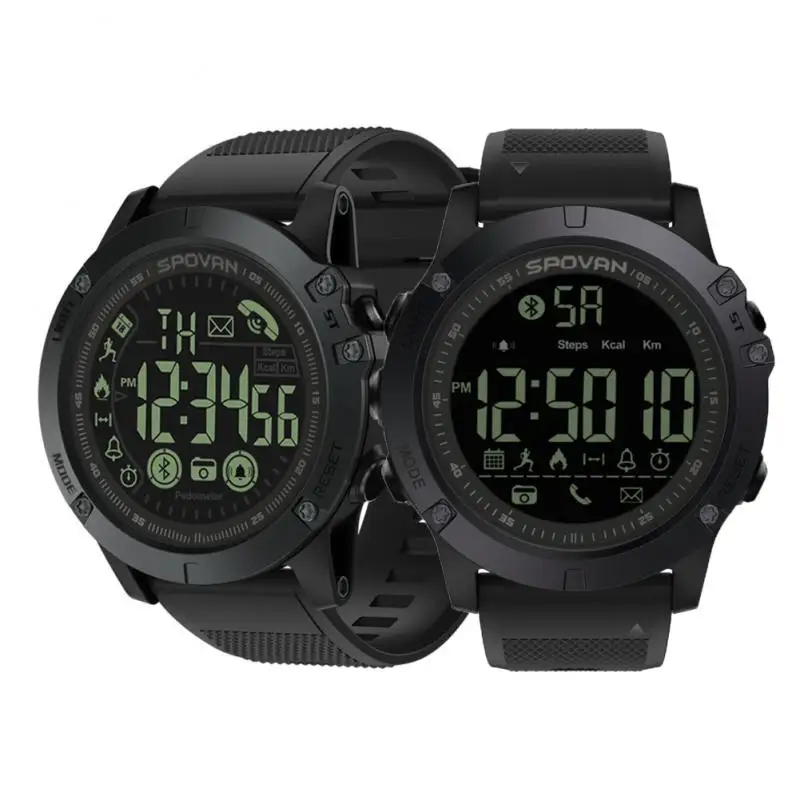 

Sport Smart Watch Men Professional 5ATM Waterproof Bluetooth-compatible Call Reminder Digital Alarm Clock For IOS Android Phone