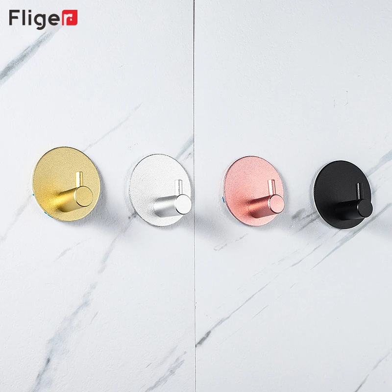 

Fliger Gold Coat Hook Towel Hook For Bathroom Clothes Coat Hook No Drilling Wall Hooks Robe Hooks Kitchen Accessories