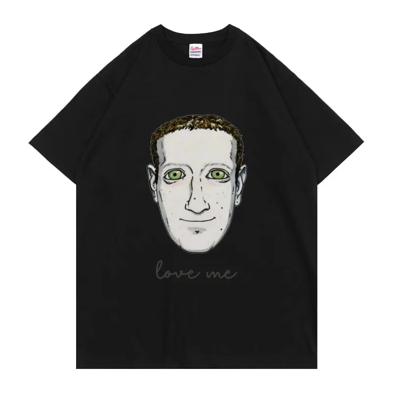 

Mark Zuckerberg Meme Essential Men Women T-shirt Regular Men's Crewneck Tshirt Fashion Loose T Shirt Man Cotton Tee Short Sleeve