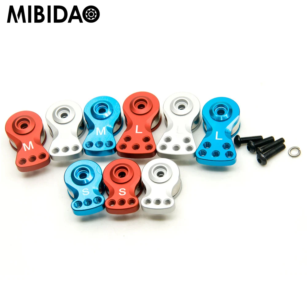 

Mibidao 1PC Alloy Aluminum 25T Adjustable Servo Arm For RC Cars Helicopter Model Boat
