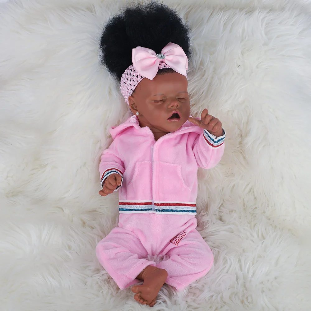 Реалистичная виниловая кукла-реборн для новорожденных 12/17 дюйма |