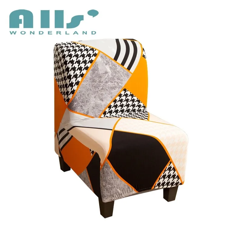 

Цветной эластичный чехол для одноместного дивана