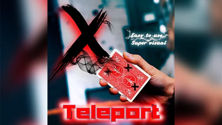 Xteleport от Ilya Melyukhin крупный план магический трюк супер визуальная карта магия
