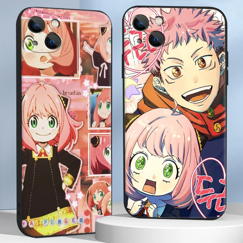 

SPY×FAMILY Bandai Phone Cases For iPhone 11 12 Pro MAX 6S 7 8 Plus XS MAX 12 13 Mini X XR SE 2020 Cases Carcasa Coque