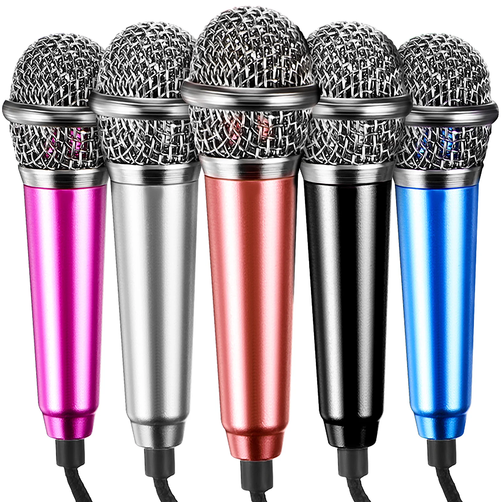 

5 Pcs Ear Phones Microphone For Recording Small Little Tiny Voice Singing