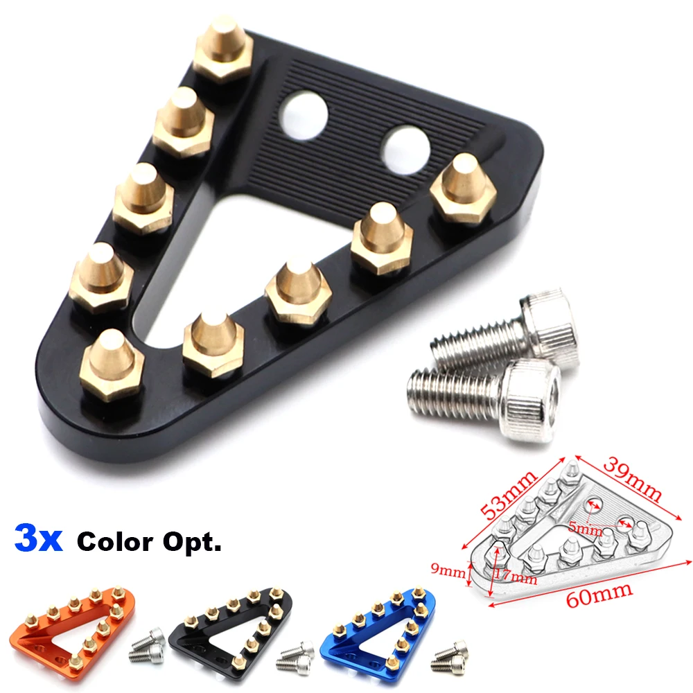 Наконечник педали тормоза для мотокросса ножной тормозной рычаг ступенчатая