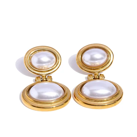 Серьги-капли Yhpup из нержавеющей стали