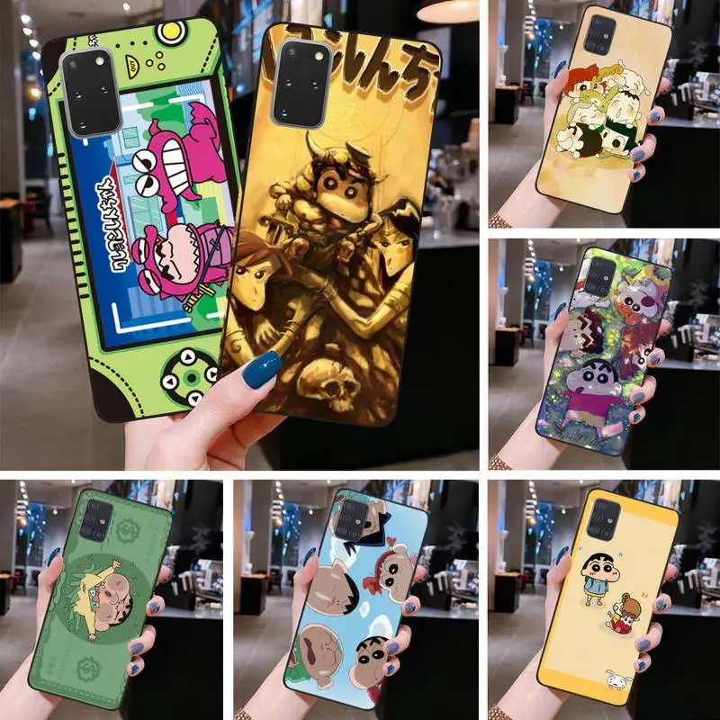 

Crayon Shin-Chan Phone Case For Samsung Galaxy S21 Plus Ultra S20 FE M11 S8 S9 plus S10 5G lite 2020