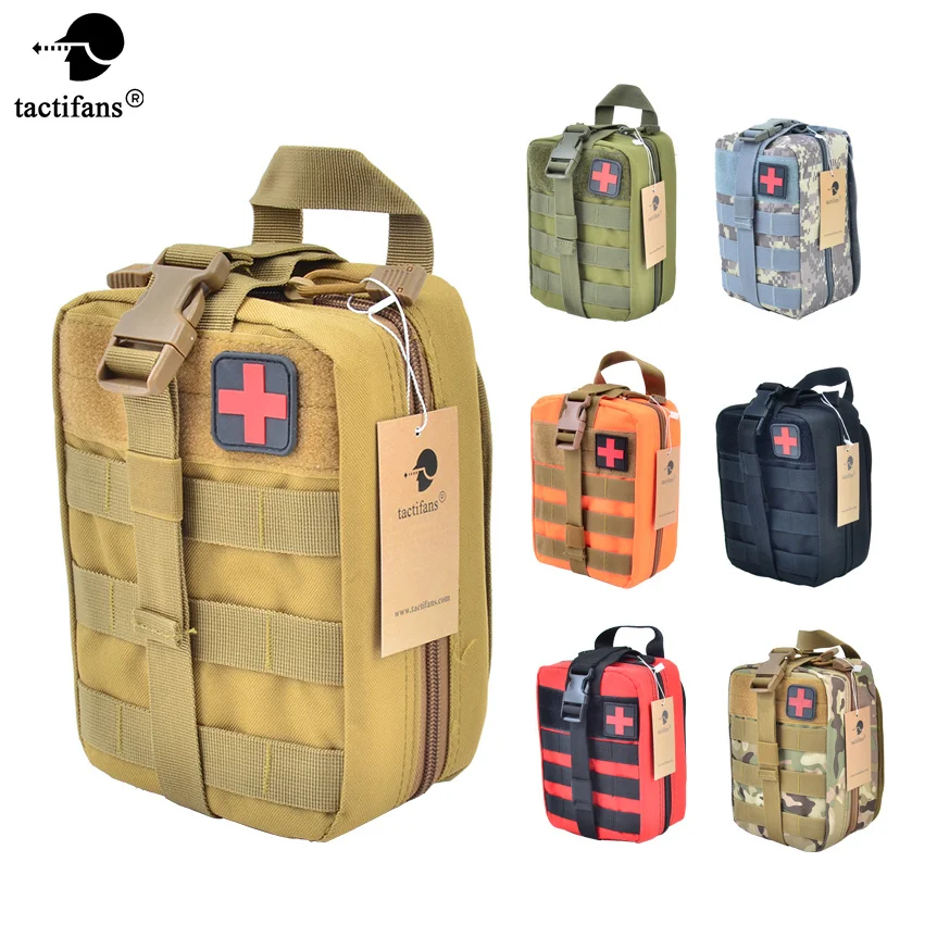 

Tactical First Aid Pouch Molle Pouches Medical EMT Emergency EDC Rip-Away Package Survival IFAK Utility Bag First Aid Pouches